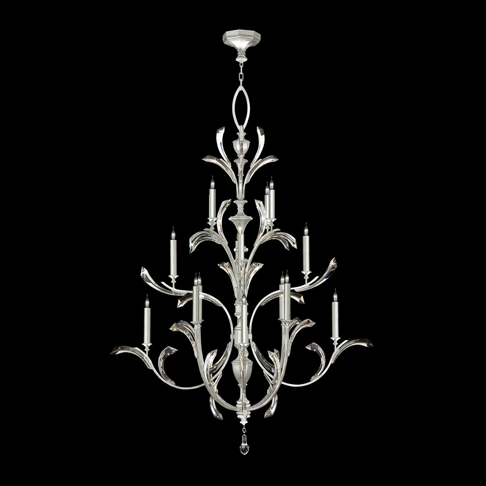 Fine Art Beveled Arcs 56" Chandelier