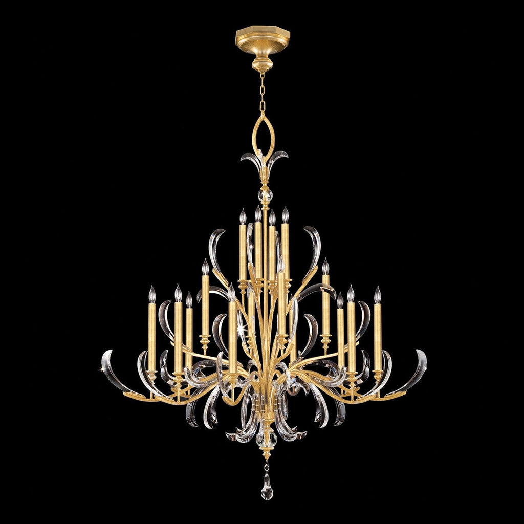 Fine Art Beveled Arcs 58" Chandelier
