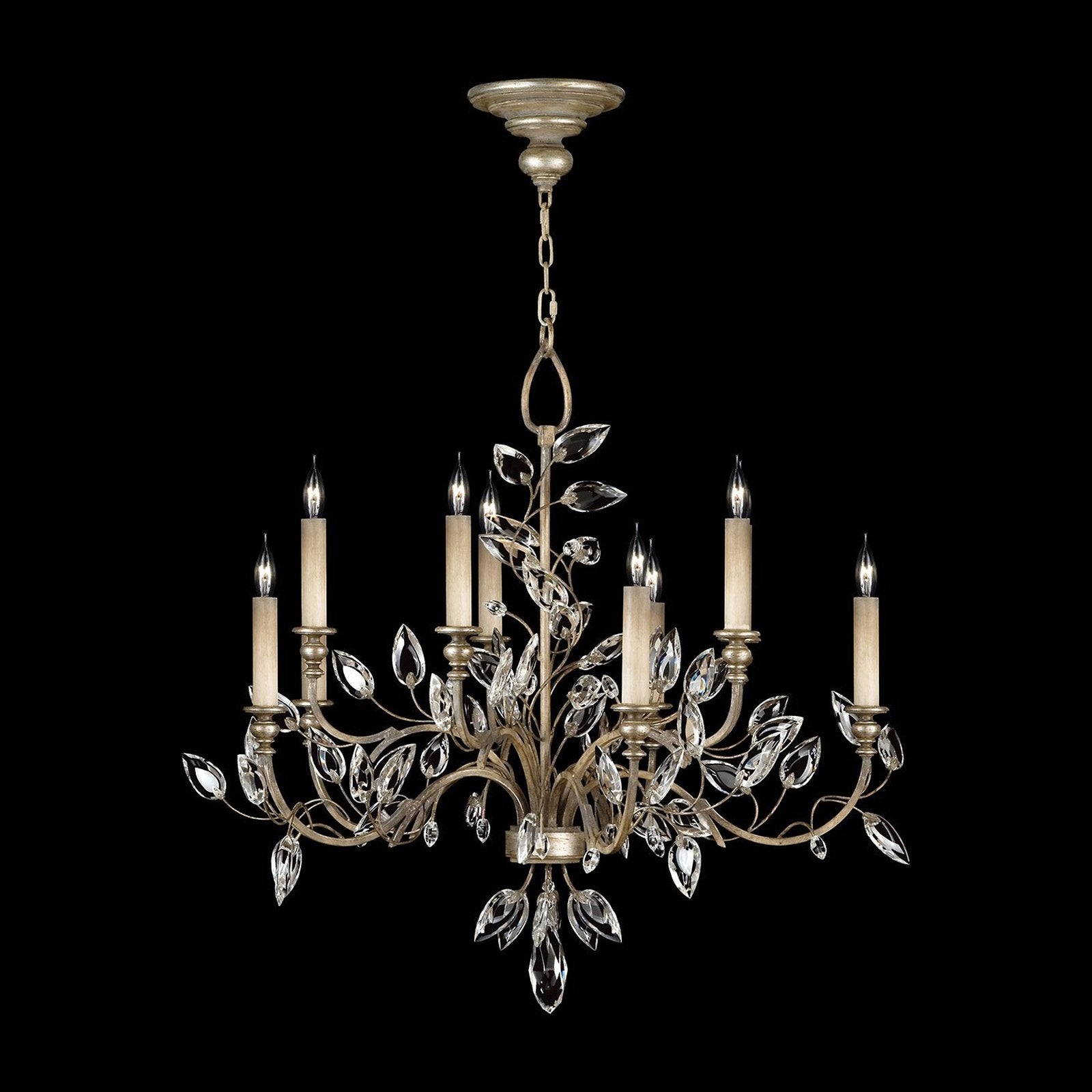 Fine Art Crystal Laurel 43" Round Chandelier