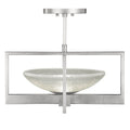 Fine Art Delphi 18" Square Semi Flush Mount