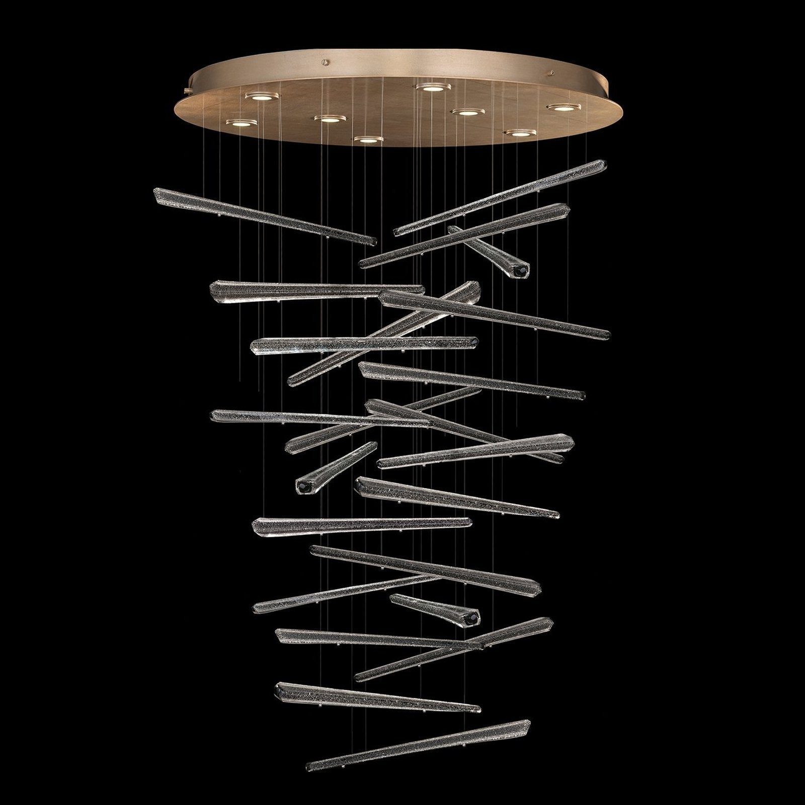 Fine Art Elevate 34" Spires Round Pendant
