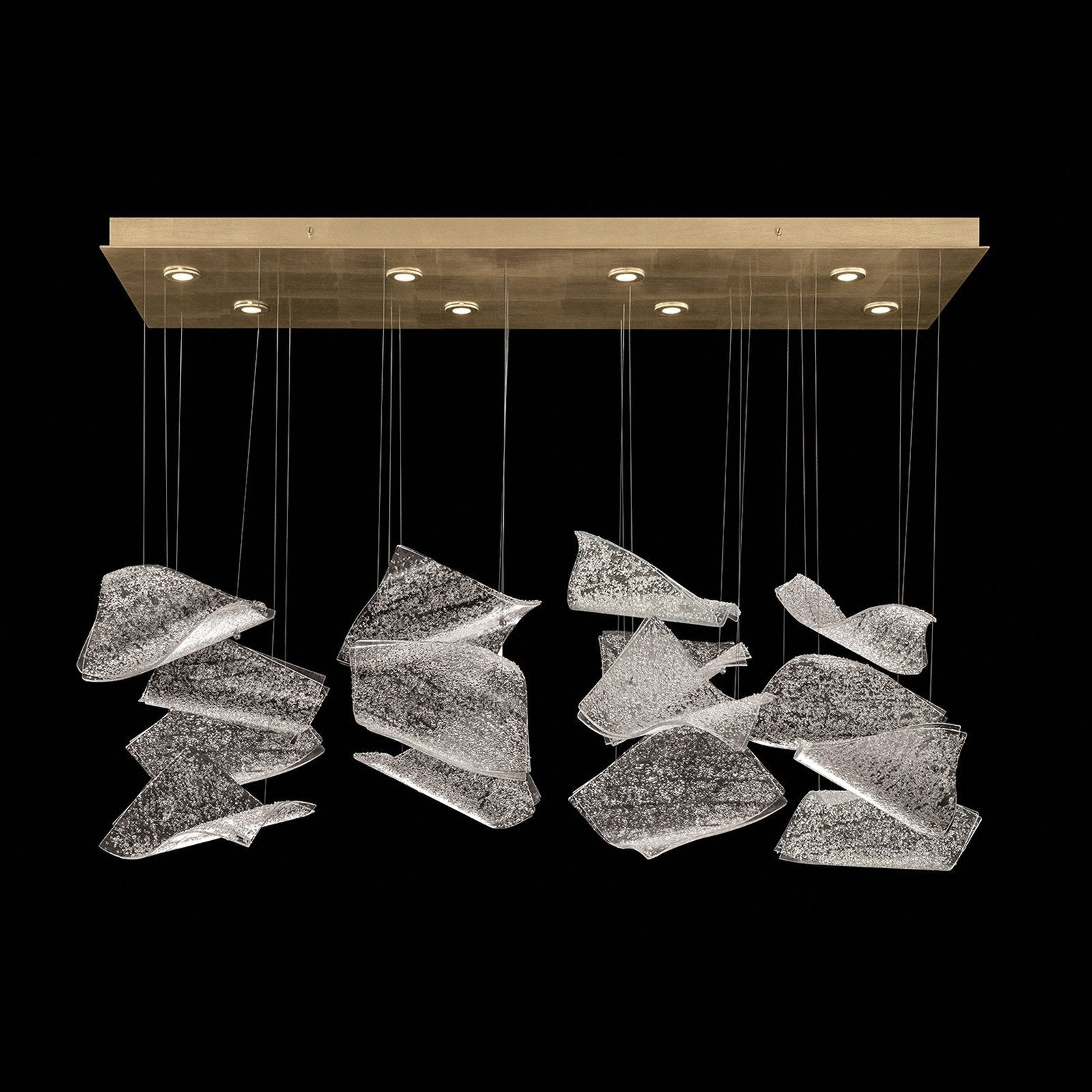 Fine Art Elevate 54" Pages Rectangular Pendant