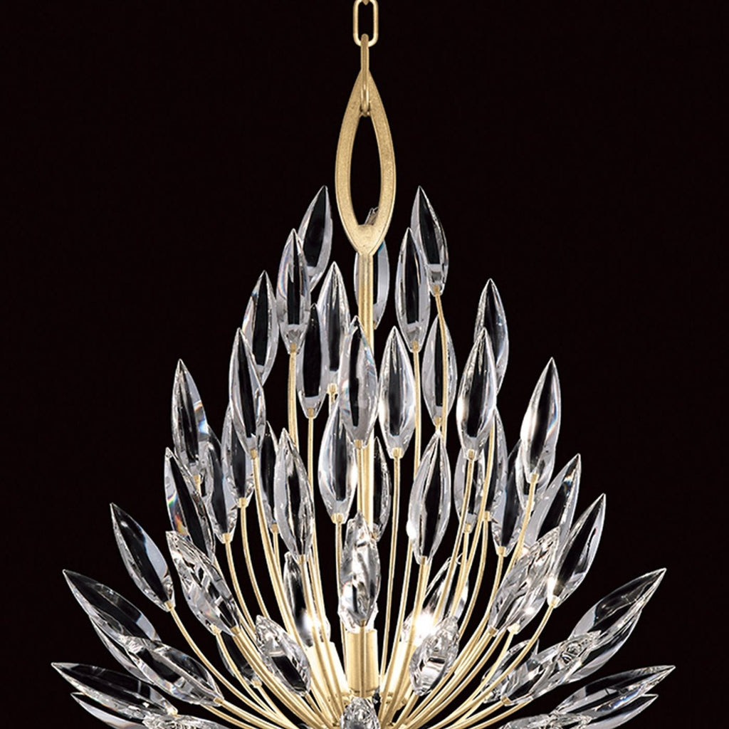 Fine Art Lily Buds 19" Round Pendant