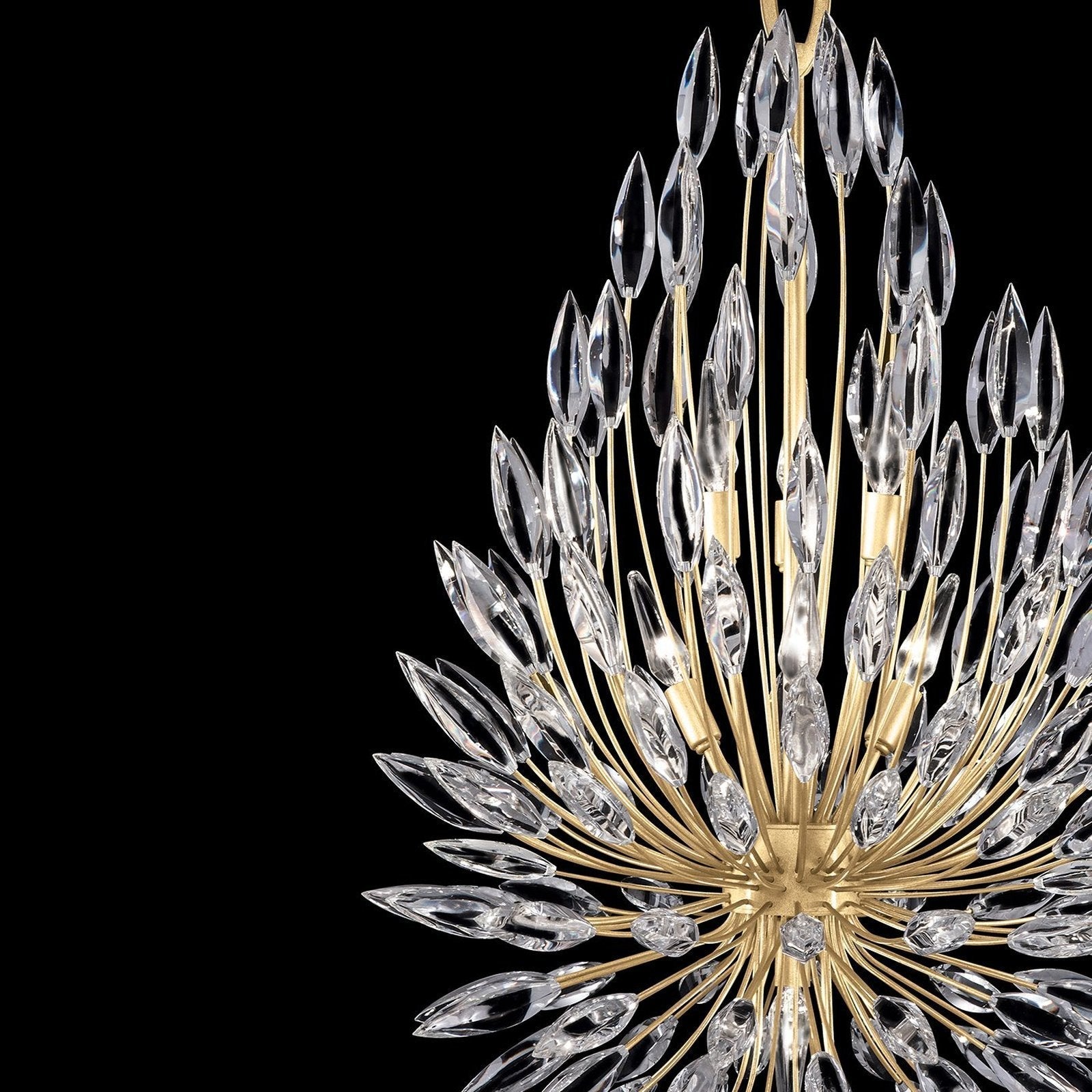 Fine Art Lily Buds 24" Round Pendant