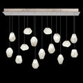Fine Art Natural Inspirations 48" Clear Quartz Rectangular Pendant
