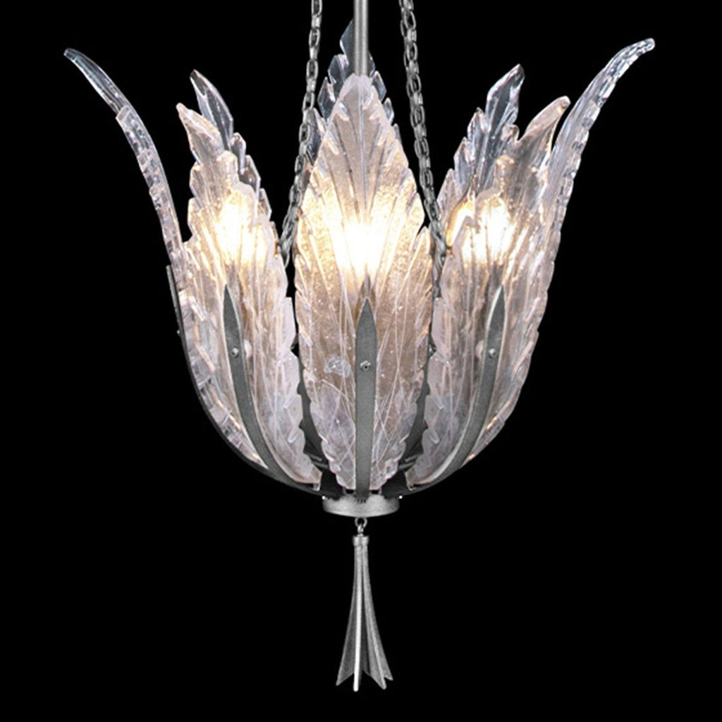 Fine Art Plume 17.5" Round Pendant