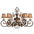 Fine Art Lamps Castile 39 Inch 6 Light Linear Suspension Light Cp34186