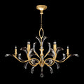 Fine Art Lamps Beveled Arcs 57 Inch 8 Light Chandelier Cp446756