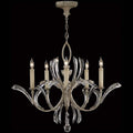 Fine Art Lamps Beveled Arcs 36 Inch 5 Light Chandelier Cp96886