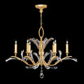 Fine Art Lamps Beveled Arcs 42 Inch 6 Light Chandelier Cp446751