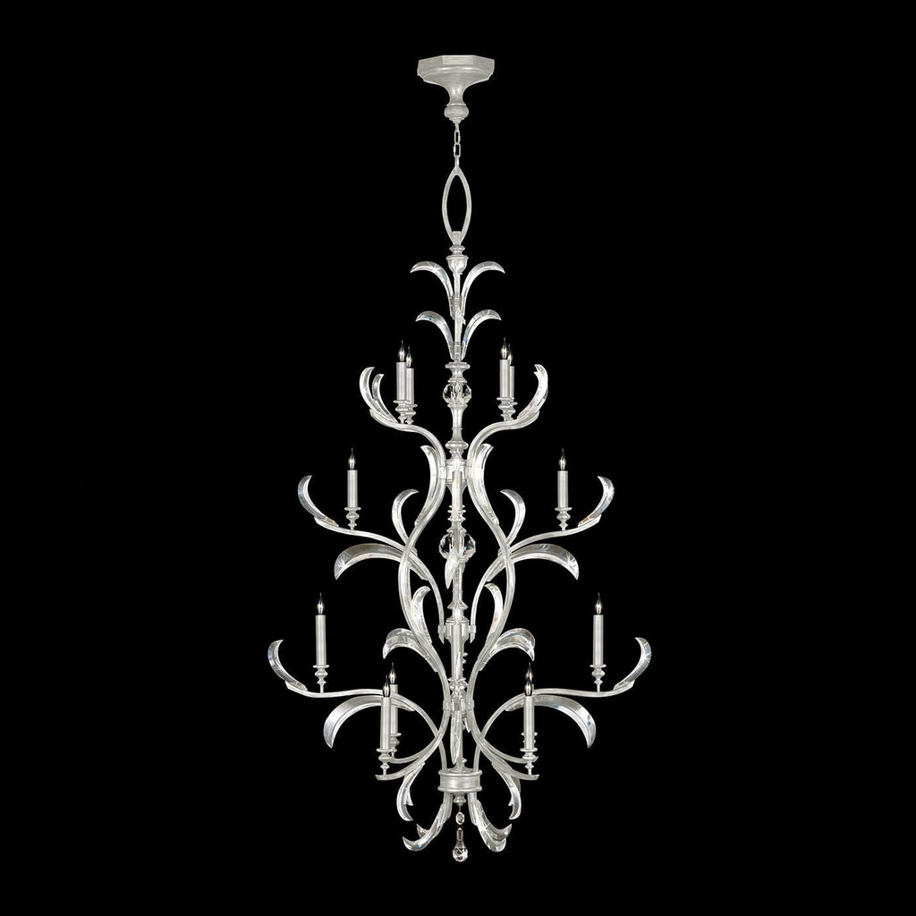 Fine Art Lamps Beveled Arcs 48 Inch 16 Light Chandelier Cp446764