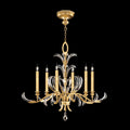 Fine Art Lamps Beveled Arcs 37 Inch 6 Light Chandelier Cp446750