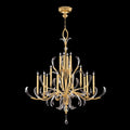 Fine Art Lamps Beveled Arcs 58 Inch 16 Light Chandelier Cp446761