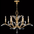 Fine Art Lamps Beveled Arcs 42 Inch 6 Light Chandelier Cp100276
