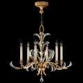 Fine Art Lamps Beveled Arcs 37 Inch 6 Light Chandelier Cp100337