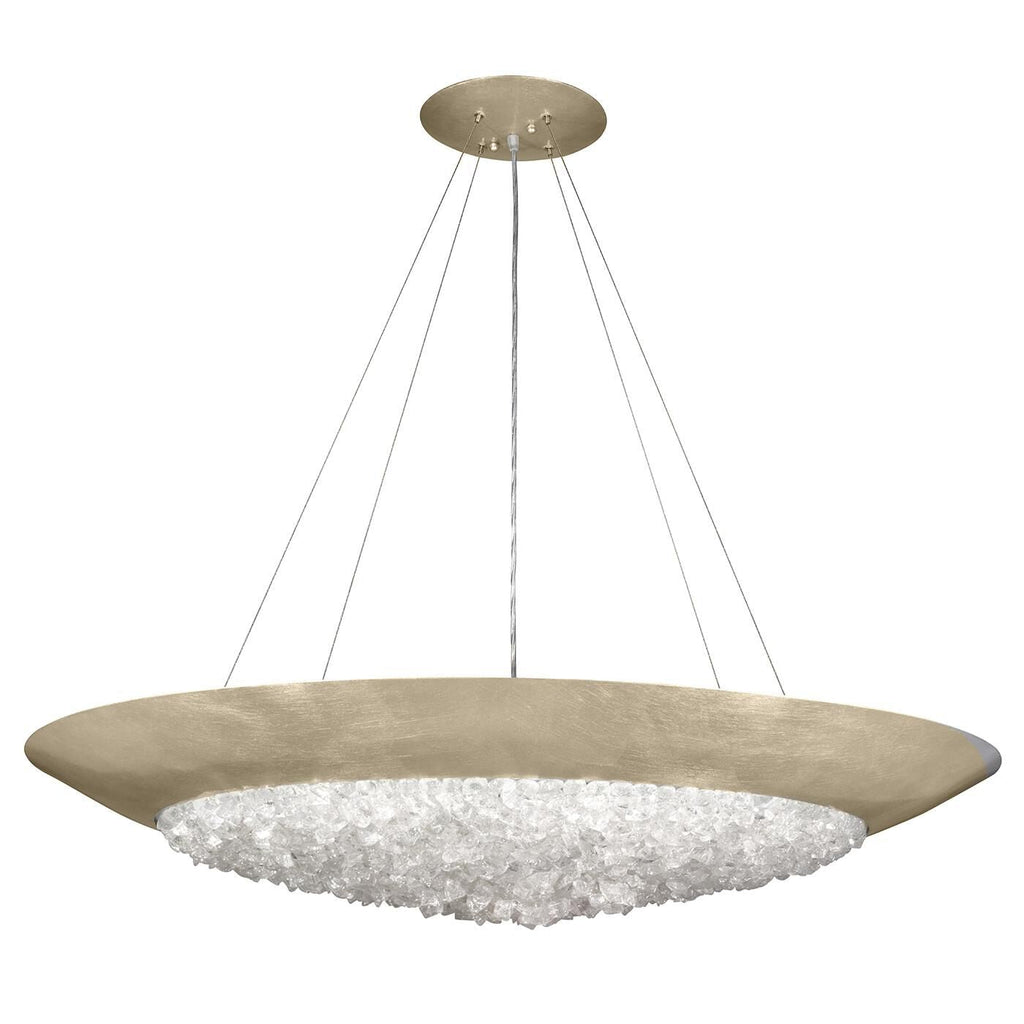 Fine Art Lamps Arctic Halo 44 Inch Large Pendant Cp109730