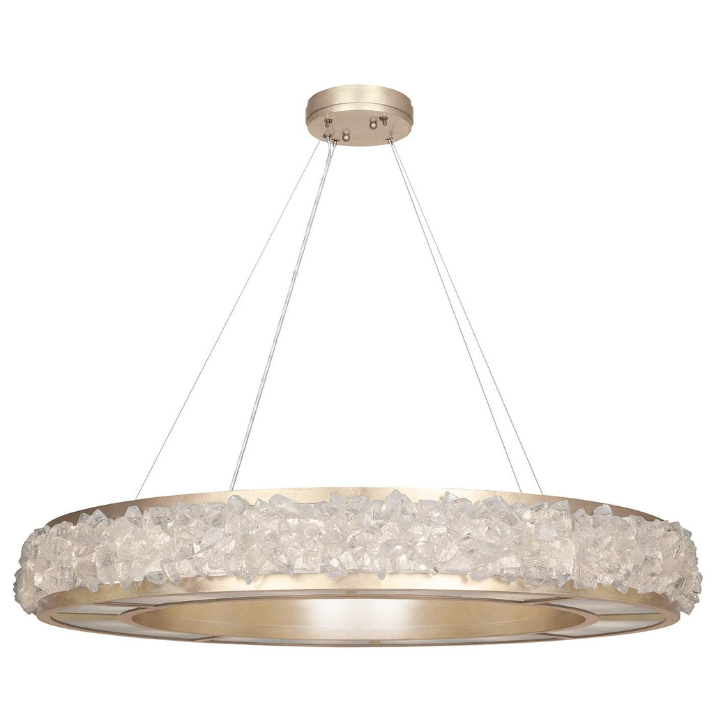 Fine Art Lamps Arctic Halo 38 Inch Large Pendant Cp109789