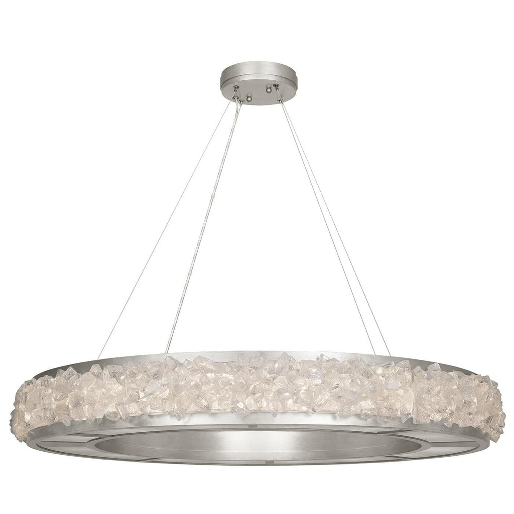 Fine Art Lamps Arctic Halo 38 Inch Large Pendant Cp109788
