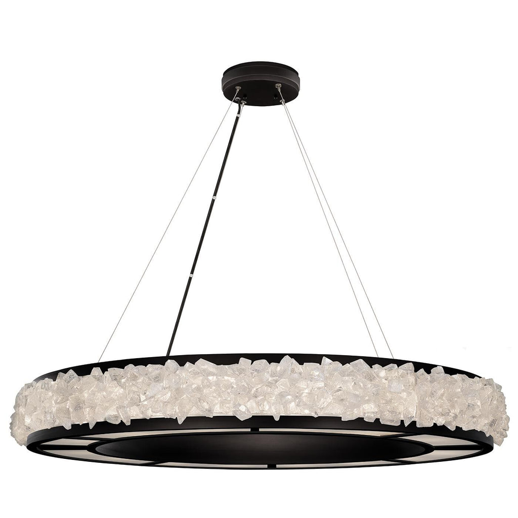 Fine Art Lamps Arctic Halo 38 Inch Large Pendant Cp109790