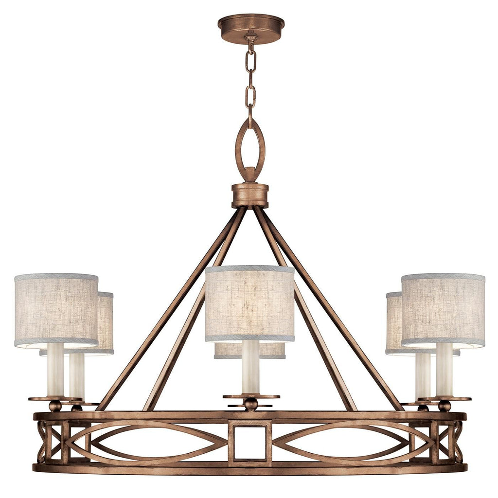 Fine Art Lamps Cienfuegos 39 Inch 6 Light Chandelier Cp110607