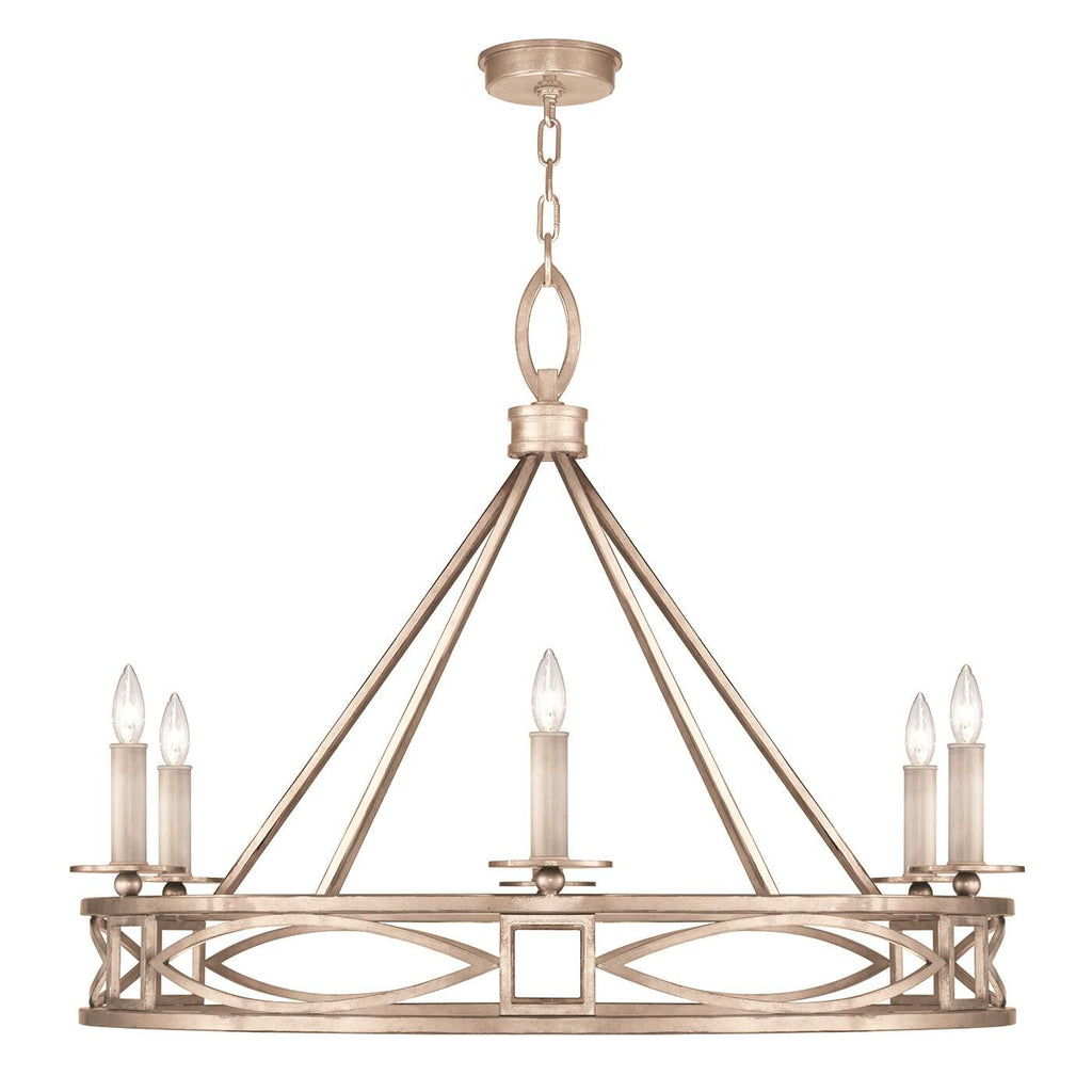 Fine Art Lamps Cienfuegos 37 Inch 6 Light Chandelier Cp110608