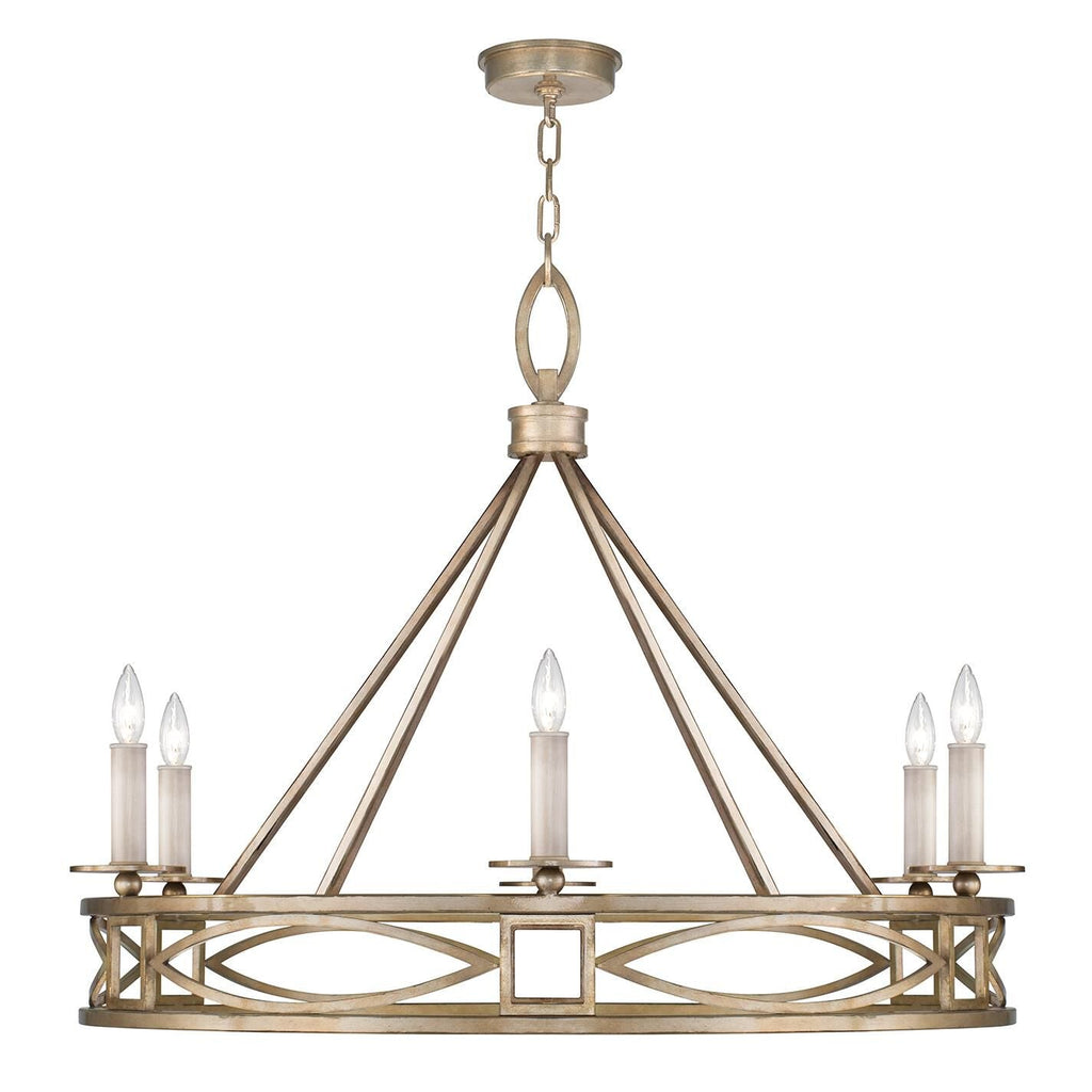 Fine Art Lamps Cienfuegos 37 Inch 6 Light Chandelier Cp110610