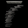 Fine Art Lamps Elevate 62 Inch 8 Light Led Linear Suspension Light Cp446868