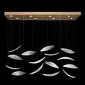 Fine Art Lamps Elevate 54 Inch 8 Light Led Linear Suspension Light Cp446873