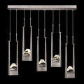 Fine Art Lamps Strata 50 Inch 10 Light Led Linear Suspension Light Cp751239