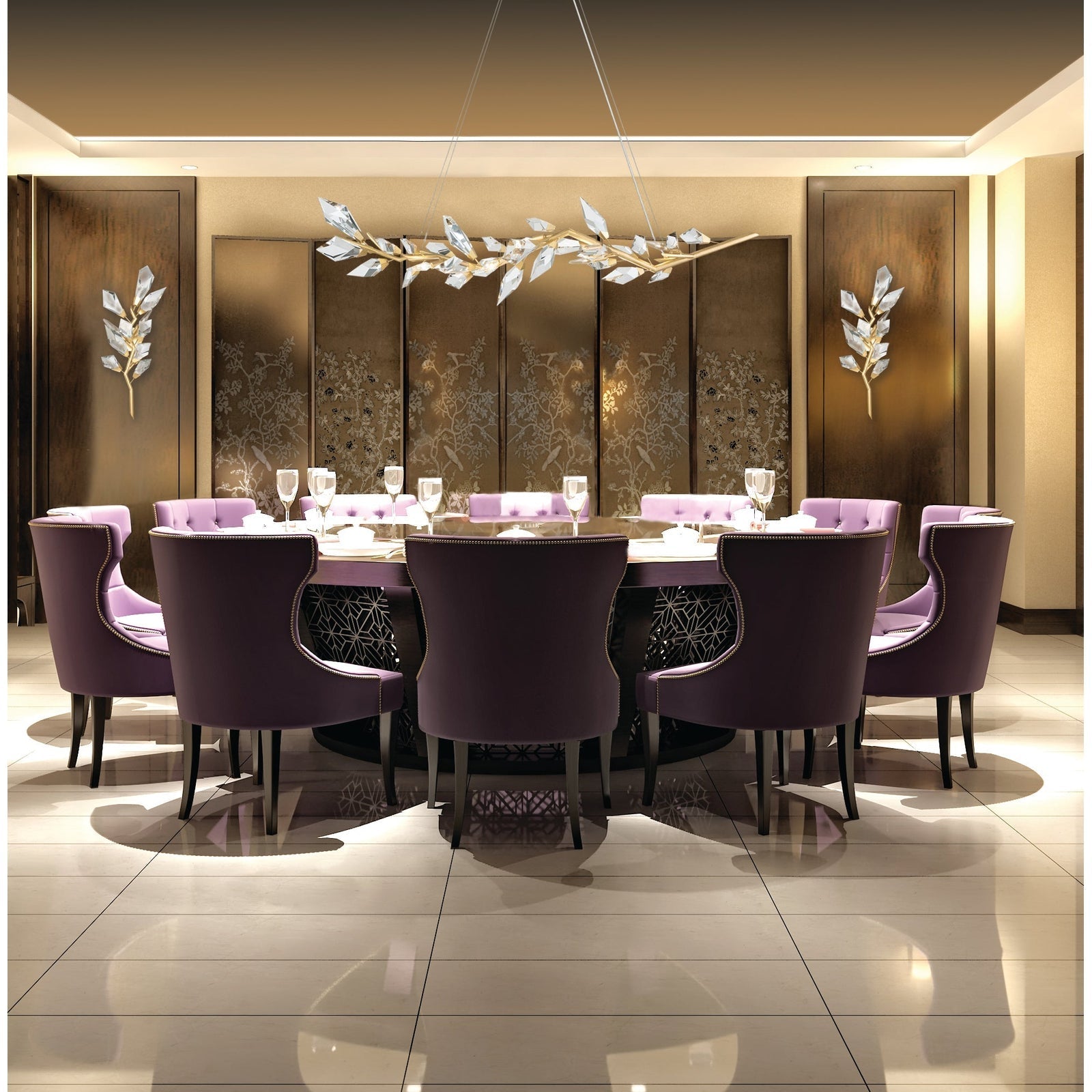 Fine Art Foret 63.5" Linear Pendant