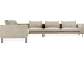 Renfrew 3-Seat Left Arm Facing Sectional Sofa in Mersey Caribou