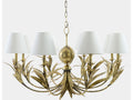 Global Views Victorian Antiqued Gold Chandelier