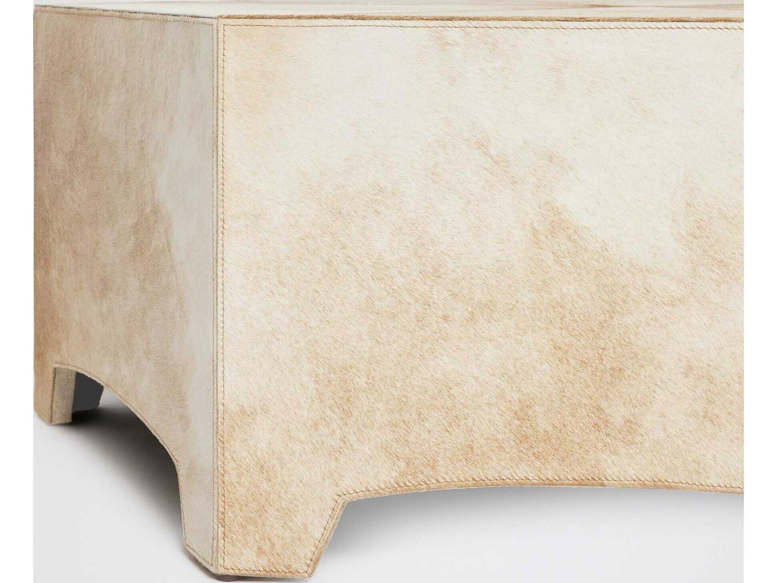 Brindle Hexagon Wood Coffee Table