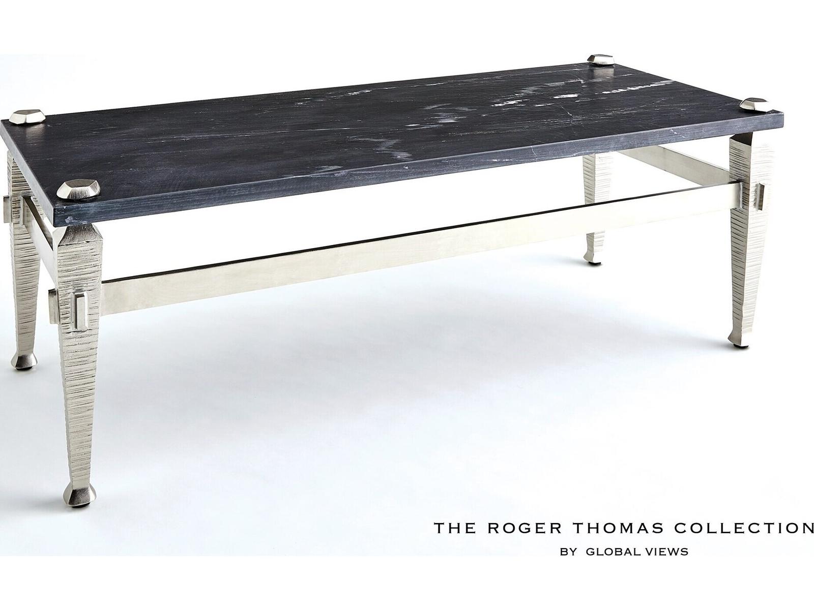 Rectangular Marble Coffee Table