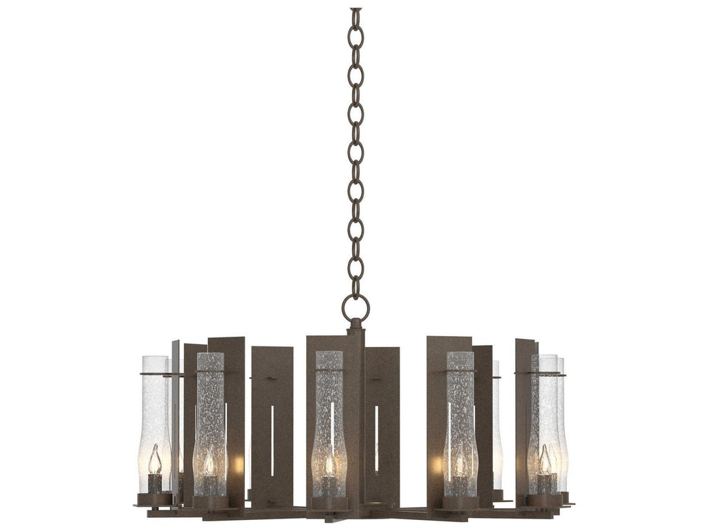 Hubbardton Forge New Town 10-Light Chandelier