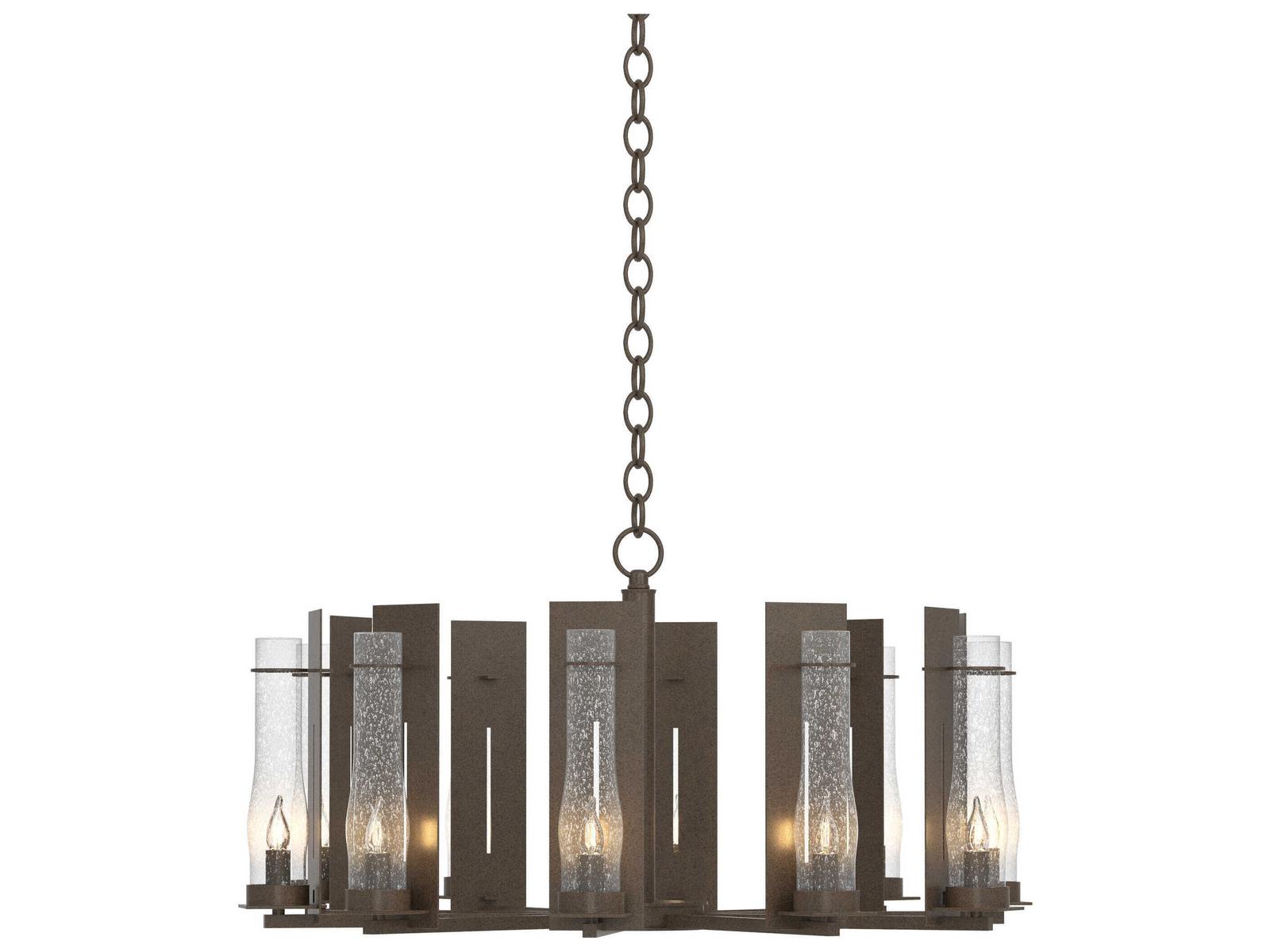 Hubbardton Forge New Town 10-Light Chandelier