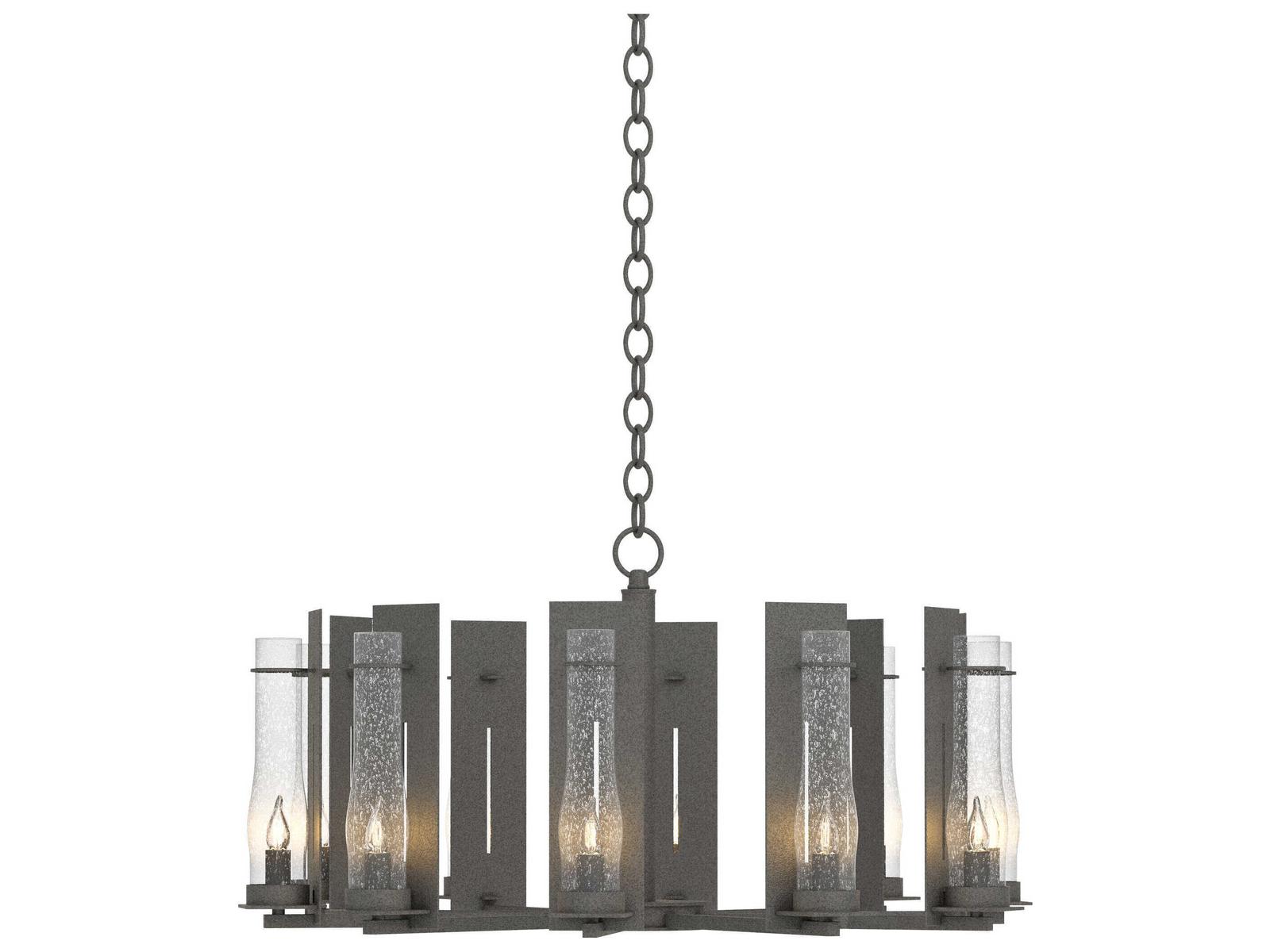 Hubbardton Forge New Town 10-Light Chandelier