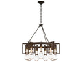 Hubbardton Forge Apothecary 9-Light Circular Chandelier