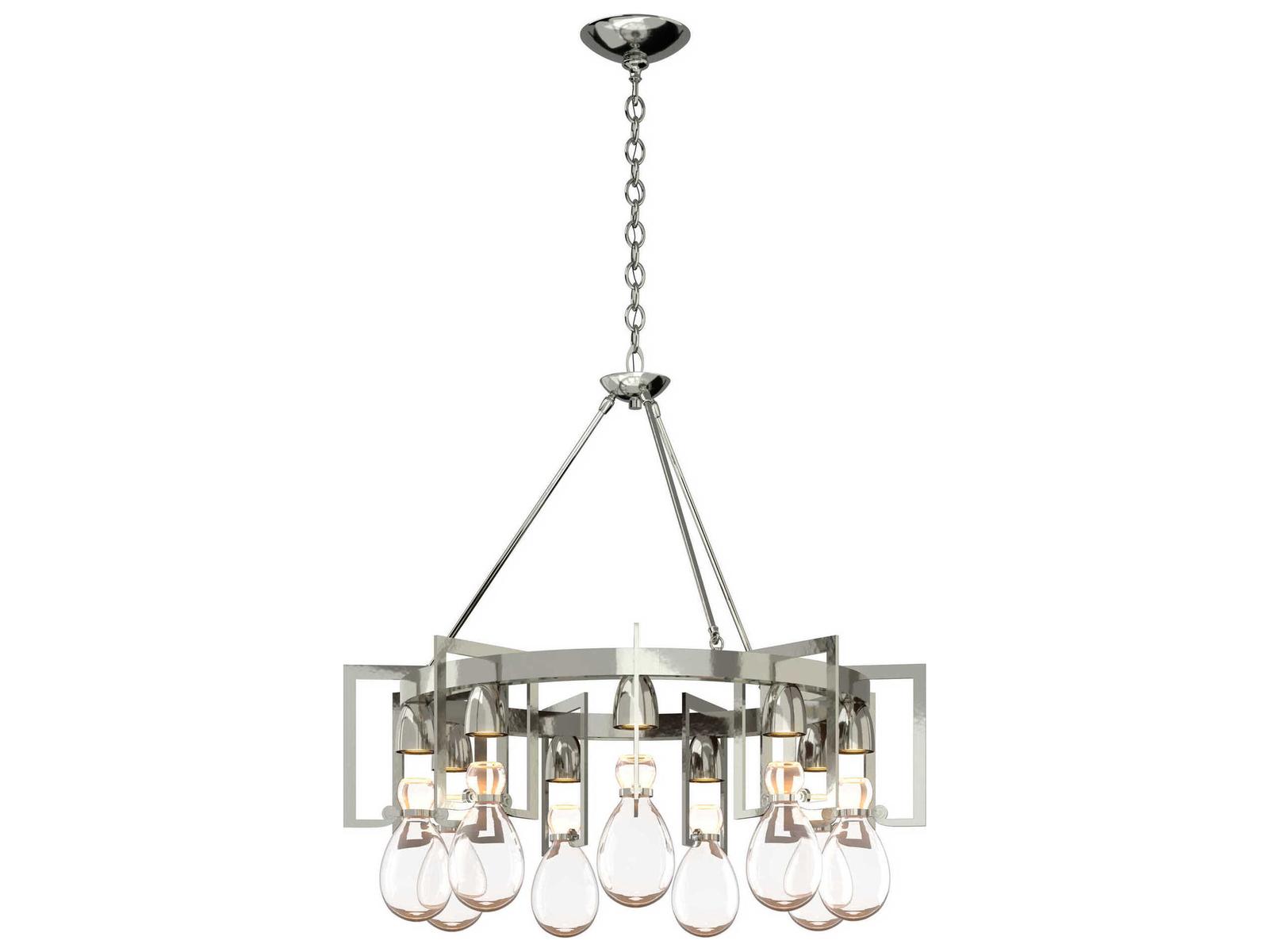 Hubbardton Forge Apothecary 9-Light Circular Chandelier