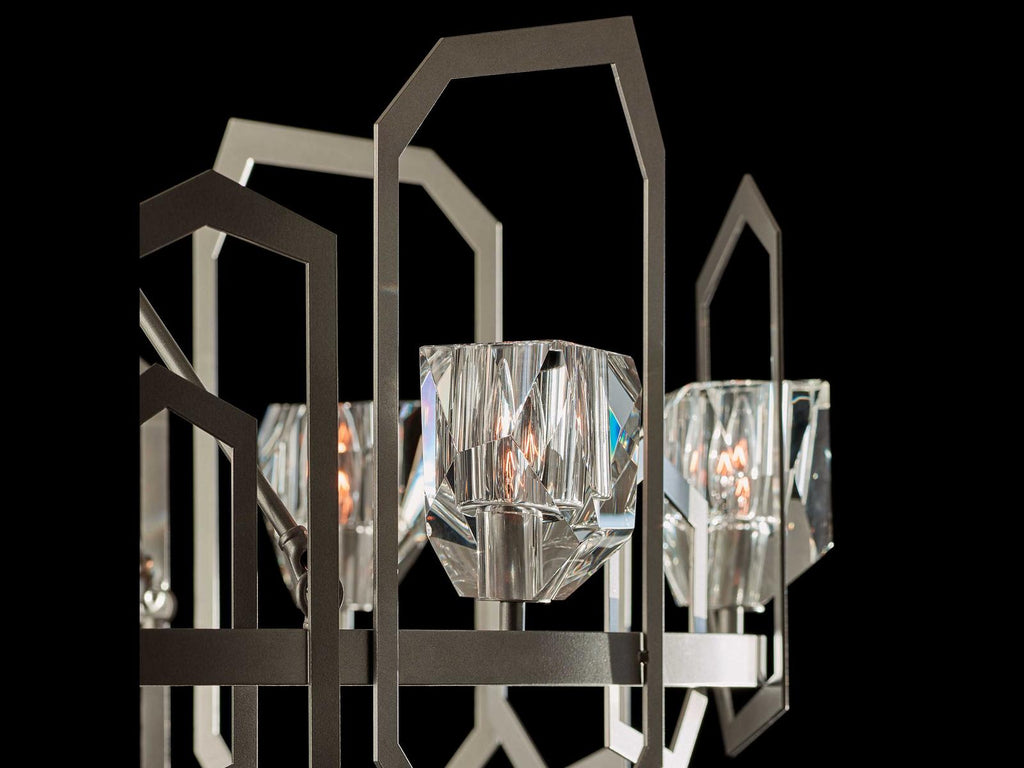 Hubbardton Forge 8-Light Gatsby Oval Chandelier