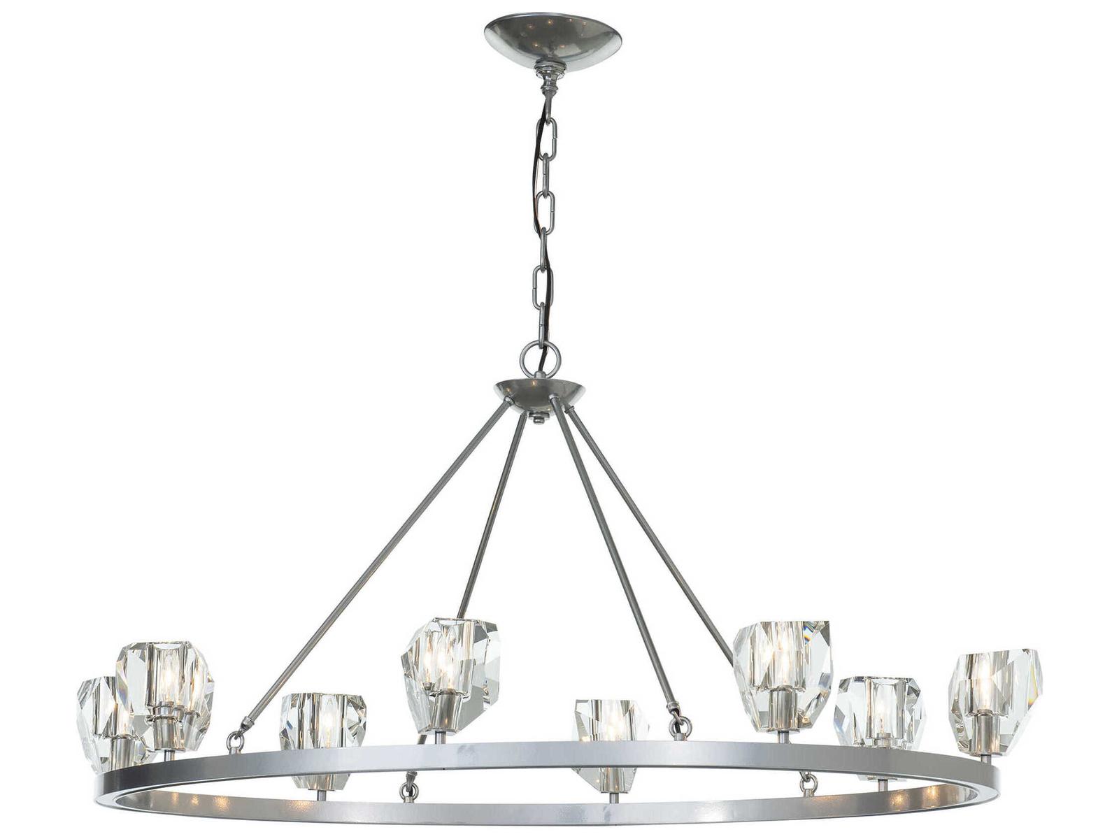 Hubbardton Forge Gatsby 8-Light Oval Chandelier