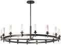 Hubbardton Forge Windsor 12-Light Round Chandelier