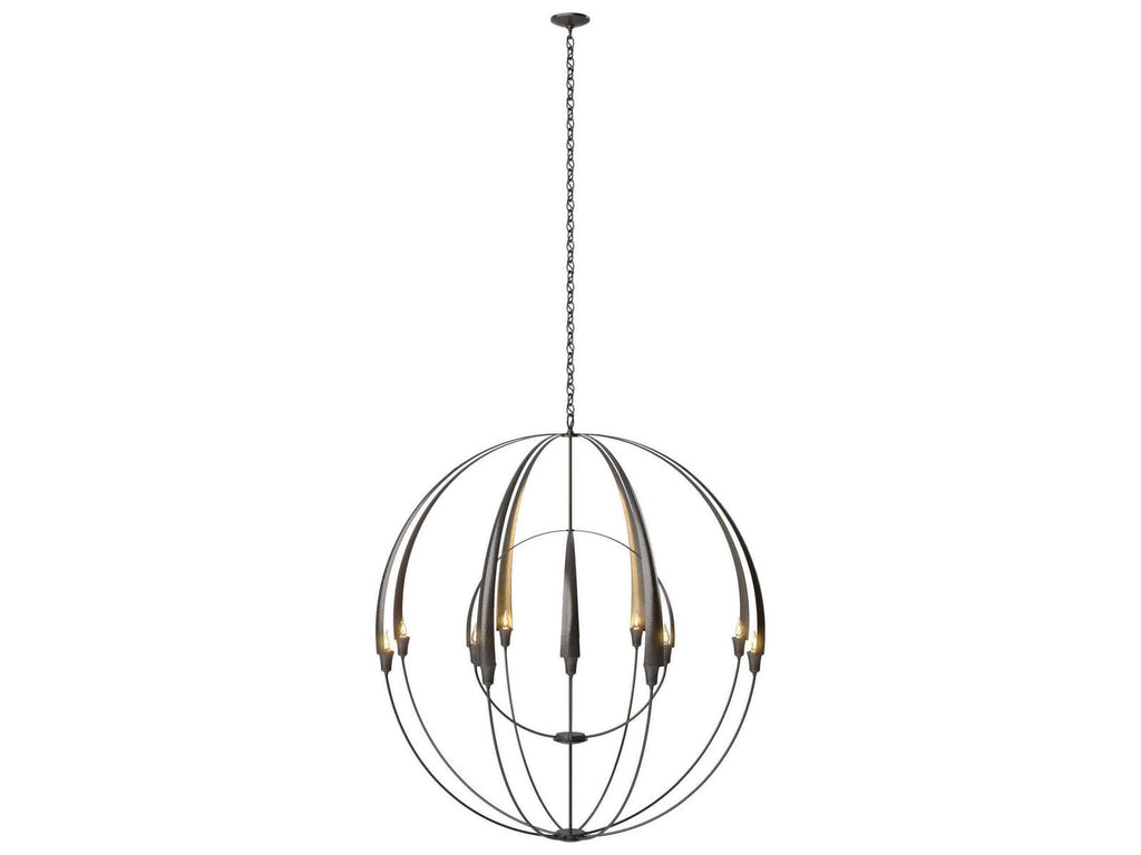 Hubbardton Forge 12-Light Double Cirque Large Scale Chandelier