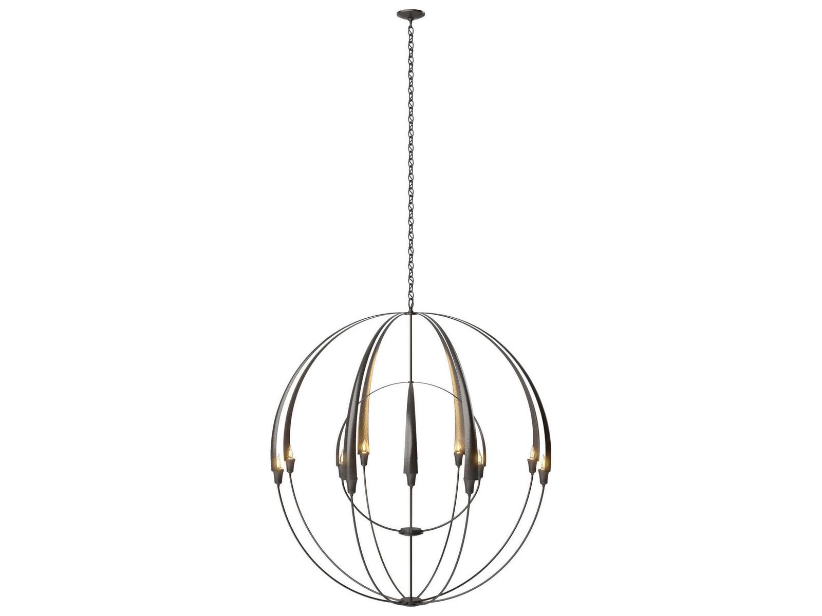 Hubbardton Forge 12-Light Double Cirque Large Scale Chandelier