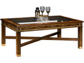 Rectangular Glass Top Coffee Table