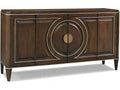 Terra Modern Leone 76-Inch Walnut Wood Sideboard Media Console Carob Brown