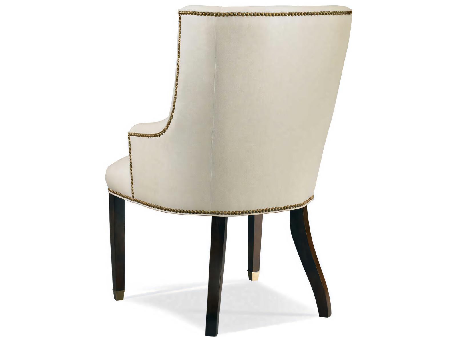 Metropolitan Classics Upholstered Tullamore Arm Dining Chair in Cognac