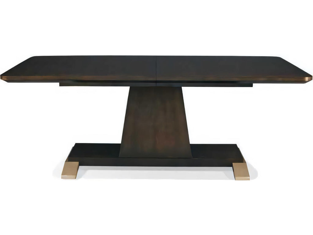 Westport Rectangular Wood Extension Dining Table in Cotswold Finish
