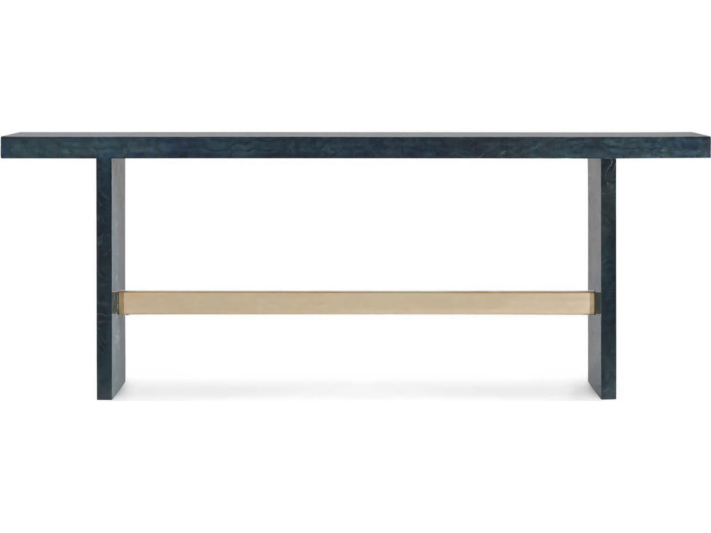 Grangier Rectangular Wood India Ink Console Table