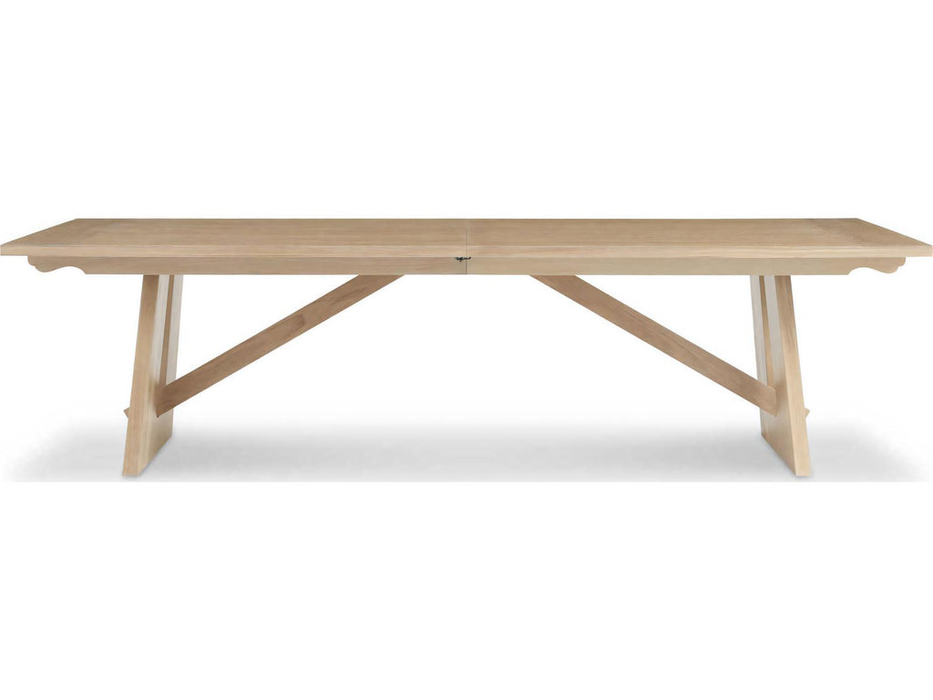 Revival Rectangular Wood Dining Table in Light Oak